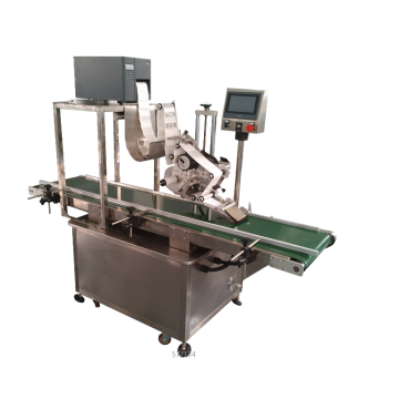 Automatic high efficiency woven printing labeling machine